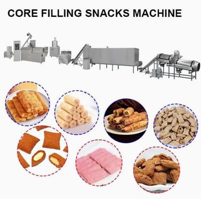 WEG Motorlu Paslanmaz Çelik Puf Snack Gıda Ekstrüzyon Makinesi