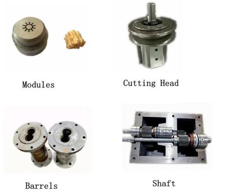 Tam Otomatik besleyici toz Gıda Ekstrüder Makinesi, pirinç ekstruder makinesi