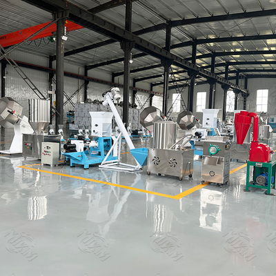 Çok Fonksiyonlu Paslanmaz Çelik tam otomatik Pet Gıda Extruder / Feed Pellet Extruder