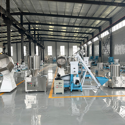Çok Fonksiyonlu Paslanmaz Çelik tam otomatik Pet Gıda Extruder / Feed Pellet Extruder