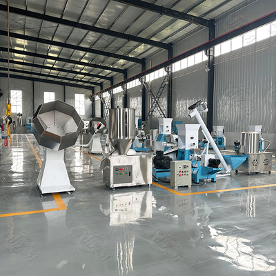 Çok Fonksiyonlu Paslanmaz Çelik tam otomatik Pet Gıda Extruder / Feed Pellet Extruder