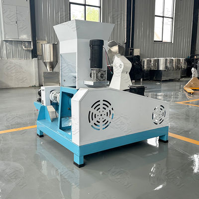 5300 x 1100 x 2300mm CE belgeli Köpek Besleme Kurutucu / Pet Gıda Ekstrüzyon Makinesi