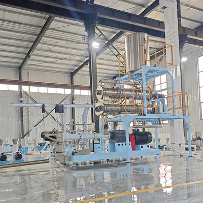150-200kg / saat Pet Gıda Ekstrüzyon Makinesi, balık yemi ekstruder makinesi