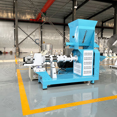 150-200kg / saat Pet Gıda Ekstrüzyon Makinesi, balık yemi ekstruder makinesi