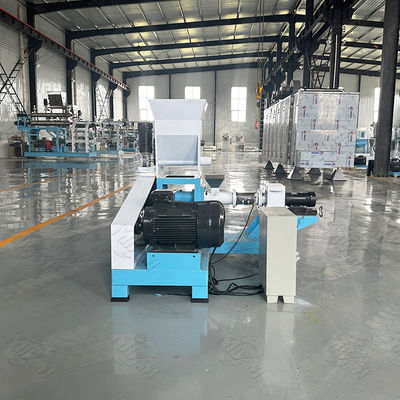 CE & ISO Balık Yiyeceği Ekstrüder Makinesi / Köpek Yiyeceği Makinesi 80kw 120-150kg/Saat