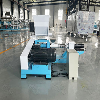 CE & ISO Balık Yiyeceği Ekstrüder Makinesi / Köpek Yiyeceği Makinesi 80kw 120-150kg/Saat