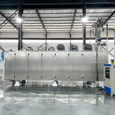 MIKIM Customized Vertical Flowchart High Efficiency Double Screw Extruder Aquatic Fish Feed Making Machine Production Line