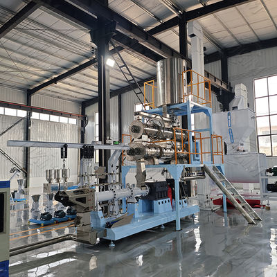 Yüksek Kapasiteli Kuru Pet Besleme Ekstruder Makinesi İki Vidalı Paslanmaz Çelik