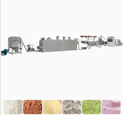 Tamamen otomatik bebek pudra Ekstruder Makinesi, mısır ekstruder makinesi