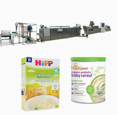 Bebek maması anlık toz pirinç unu yapma makinesi / Üretim Hattı