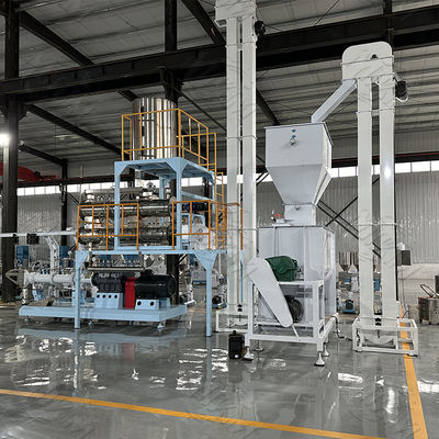 Otomatik Pet Gıda Extruder çeşitli kalıp şekli paslanmaz çelik bisküvi üretim hattı
