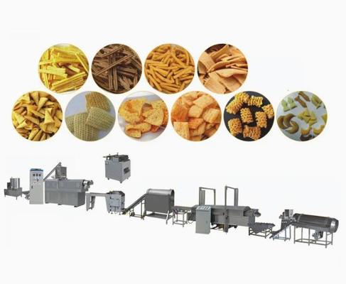 3D pelet atıştırma ekstrüzyon makinesi, patates cips yapma makinesi