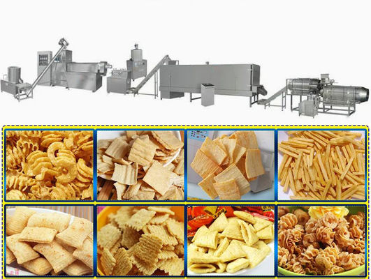 CE Paslanmaz Çelik Patates Cipsi makinesi yapma 100KG / H-120KG / H