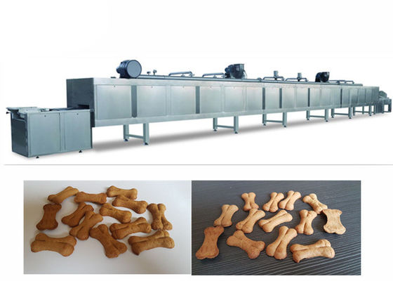 Düşük Fiyat Farklı Kapasiteli Köpek Bisküvi Yapma Makinesi, Pet Gıda İşleme Hattı