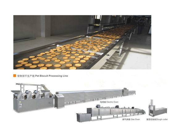 Humam / Pet Yeme Kısa Köpek Bisküvi Yapma Makinesi Yarı Sert Bisküvi Üretimi