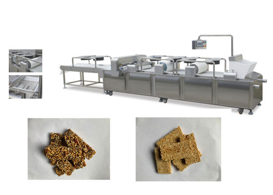 Müsli Granola 600kg / Hr Tahıl Bar Yapma Makinesi