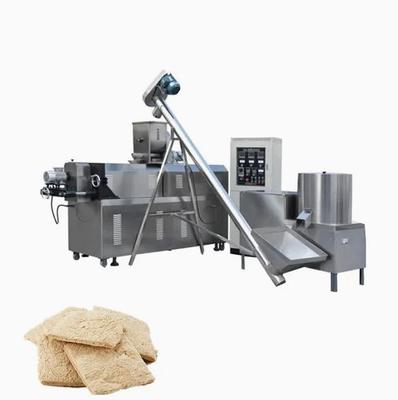 Protein Gıdası İçin Otomatik İzolat Dokulu Sebze Soya Extruder Makinesi