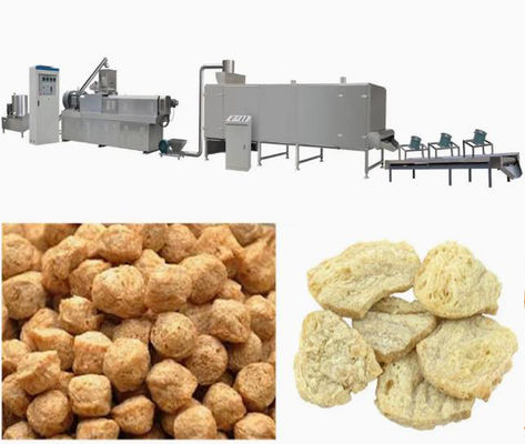 İsviçre Teknolojisi Soya Parçaları Ekstrüder Makineleri