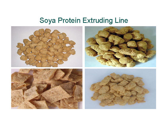 Soya Proteini, soya ekstruder makinesi için çift vidalı ekstruder makinesi