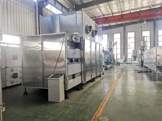 İkiz Vidalı Ekstruder / Soya Extruder Makinesi ile Bir Yıl Garanti