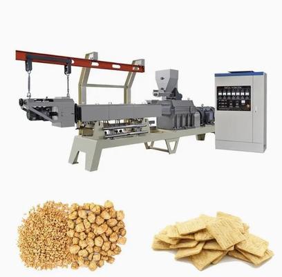 Devamlı ve Otomatik TVP Tekstur Soya Ekstrüder Makinesi Üretim Makinesi