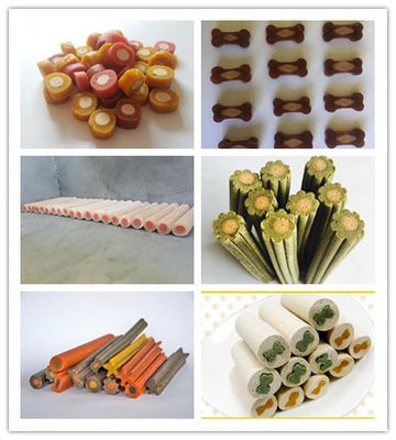 Dencal Bakım Temiz Teenth Pet Bakım Makinesi, Uzun Ömürlü Köpek Snack Ekstruder