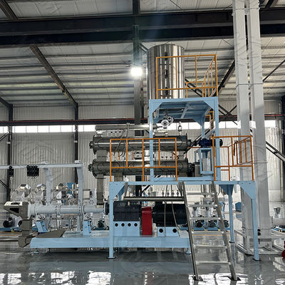 Balık Extruder Makinesi Yüzen Balık Yemi İşleme Hattı CE / ISO Sertifikası