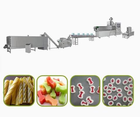 100KW PET Chews Üretim Hattı Pet Tedavi Makinesi Paslanmaz Çelik