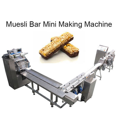Fıstık Bar Pirinç Bar Enerji Bar Yapma Makinesi PLC Kontrollü