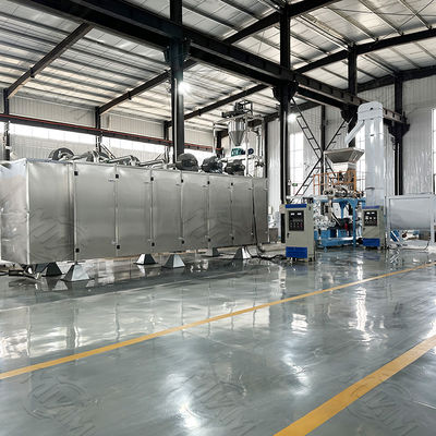 Köpek, kedi, balık için otomatik hayvan yemi ekstrüzyon makinesi