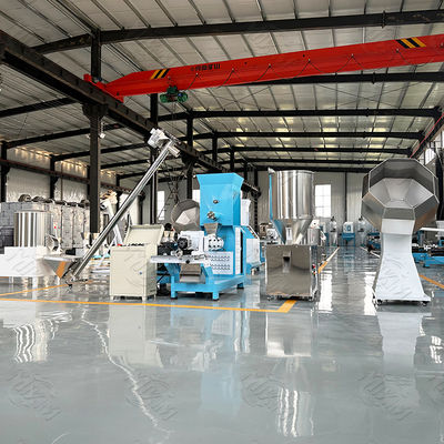 Köpek Davranır Pet Gıda Ekstruder Makinesi Büyük Kapasiteli 5ton