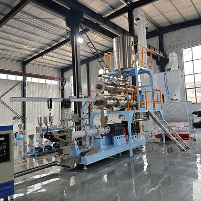 Köpek İkramları için PLC Kontrol 5ton 150kg / Saat Pet Gıda Ekstruder Makinesi
