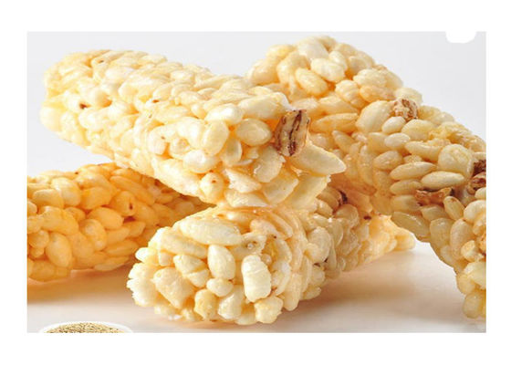 Granola Fıstık Susamlı Pirinç Karıştırma Çubuğu Şekillendirme Hattı