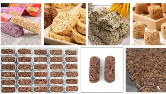 Tahıl Bar aperatif gıda ekstruder makinesi, yerfıstığı çubuk makinesi yapma