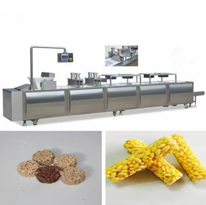 Otomatik tahıl şekerleme makinesi yapma makinesi / şişirilmiş pirinç makinesi