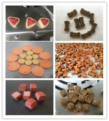 100 Doğal Sarsıntılı Davranır Pet Gıda Üretim Hattı Tavuk Göğüs Pet Gıda Makinesi SUS 304