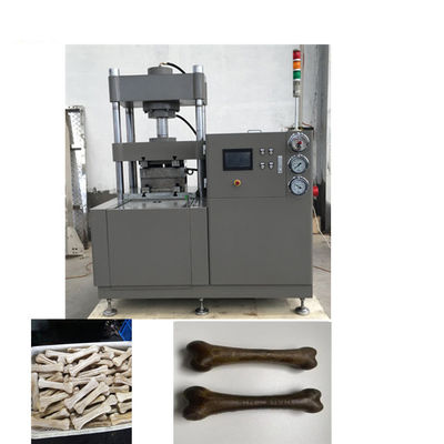 Köpek İçin Yüksek Mukavemetli Hidrolik Pet Gıda Üretim Hattı Rawhide / Kemik Presleme