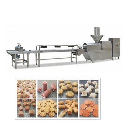 Sığır eti Sarsıntı Yapma Makinası / Et Sarsıntılı Köpek Gıda Üretim Hattı / İşleme Makinesi