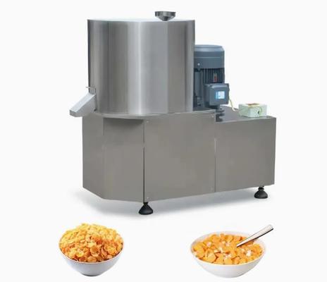 Otomatik Corn Flakes işleme hattı ve kavrulmuş mısır gevreği işleme hattı / mısır gevreği makinesi