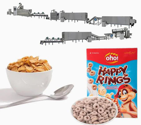 İngilizce Corn Flakes İşleme Hattı Corn Flakes Makine Yapımı