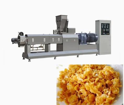 Tam Otomasyon Corn Flakes İşleme Makinesi Kararlı Büyük Kapasite