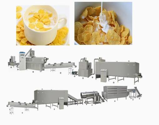 Gluten Free Bulk Breakfast Tahıl mısır gevreği işleme makinesi
