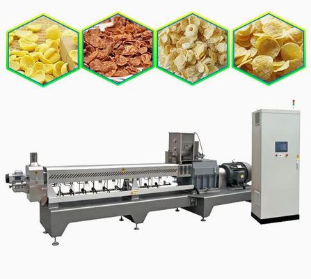 Mısır Gevreği Paketleme Makinası ile donatılmış Kahvaltı Atıştırmalık Hattı