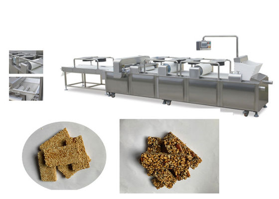 PLC Dokunmatik Ekran 400kg / Hr Müsli Bar Kesme Makinesi