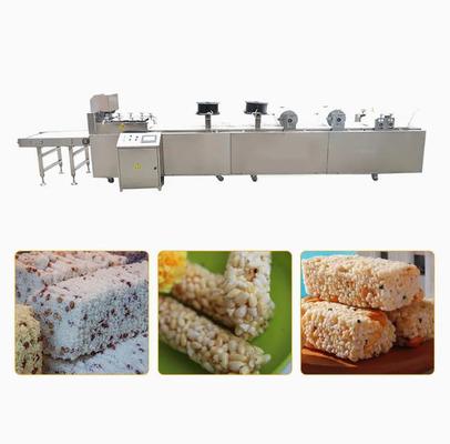 Küçük şişirilmiş şeker pirinci Hububat Bar Makinası, pirinç doldurma makinesi