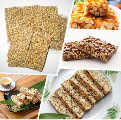 Muesli Hububat Barası Üretim Hattı için Quinoa, Müsli Bar Kesme Makinesi