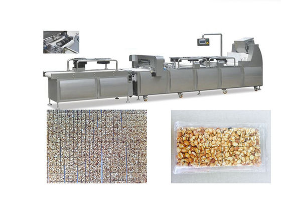 400-600kg / saat Şişirilmiş Pilav Chikki Tahıl Bar Yapma Makinesi Paslanmaz Çelik 304