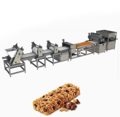 Puffed pirinç şeker kek / çikolata Bar Yapma Makinesi, patlamış mısır şekillendirme makinesi