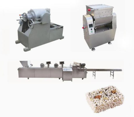 Sürekli ve Otomatik Şeker Bar / Tahıl Bar Yapımı Makinesi 380V 50Hz