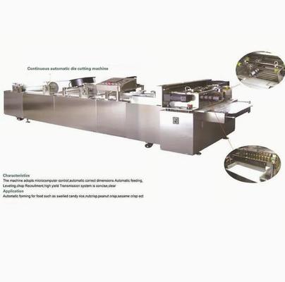 380V 50Hz Tahıllı Bar Yapma Makinesi Puf Ekstrüder Makinesi 200-400kg/sa